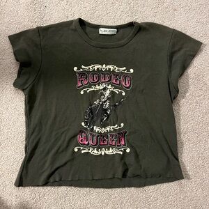 Y2K ‘Rodeo Queen’ Baby Tee